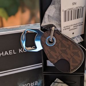 Michael kors keychain with bottle opener